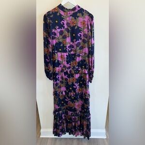 Oliphant maxi dress, size small
